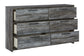Baystorm Six Drawer Dresser