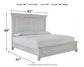 Kanwyn Queen Panel Bed, Dresser and Mirror