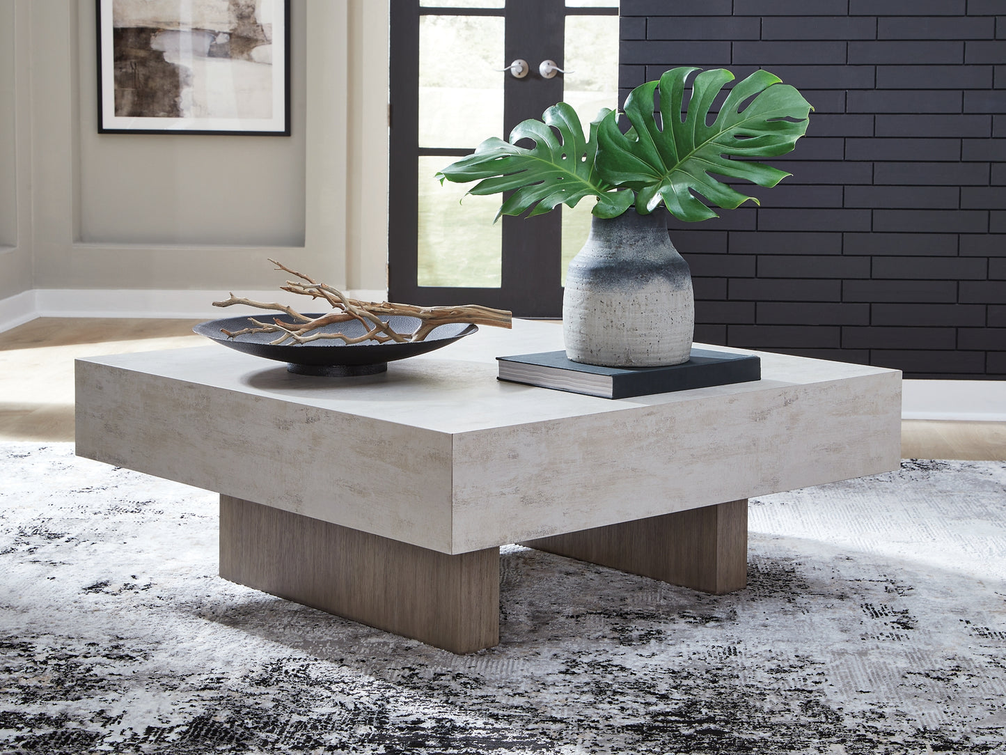 Jorlaina Square Cocktail Table