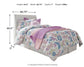 Anarasia Twin Sleigh Headboard, Dresser, Mirror, Chest and Nightstand