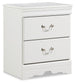 Anarasia Full Sleigh Headboard, Dresser, Mirror, Chest and Nightstand