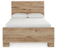 Hyanna Full Panel Bed with 2 Side Storage, Dresser, Mirror, Chest and Nightstand