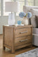 Cabalynn King Upholstered Bed with Mirrored Dresser, Chest and Nightstand