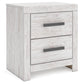 Cayboni Queen Panel Bed with Mirrored Dresser and Nightstand
