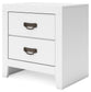 Binterglen Full Panel Bed with Mirrored Dresser and Nightstand