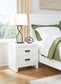Binterglen Full Panel Bed with Mirrored Dresser and Nightstand
