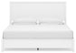 Binterglen King Panel Bed with Mirrored Dresser