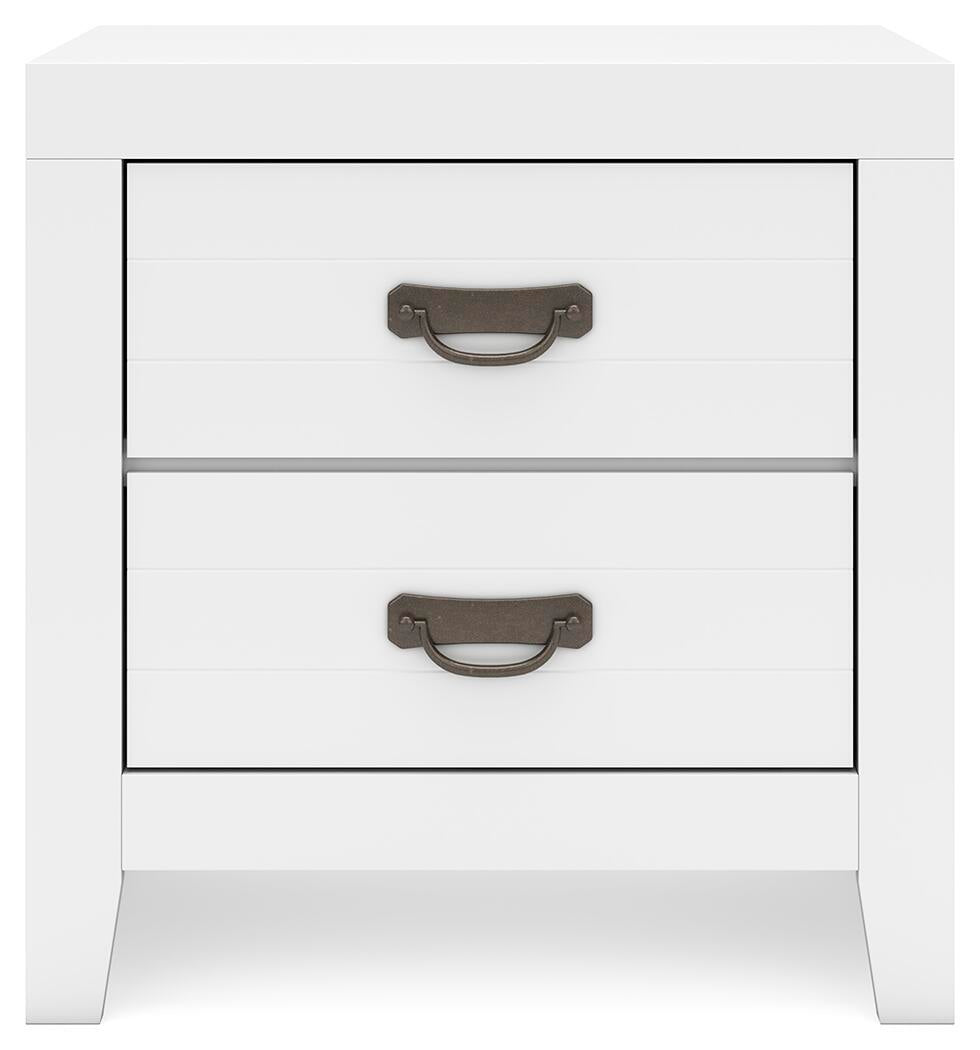 Binterglen King Panel Bed, Dresser, Mirror, Chest and Nightstand