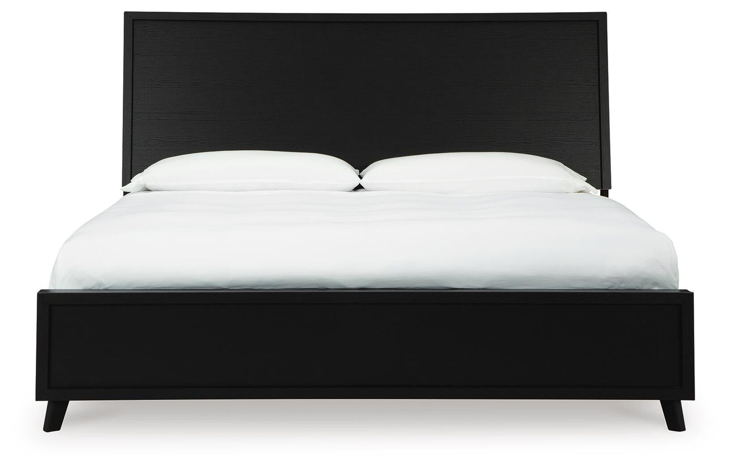 Danziar Queen Panel Bed with Mirrored Dresser