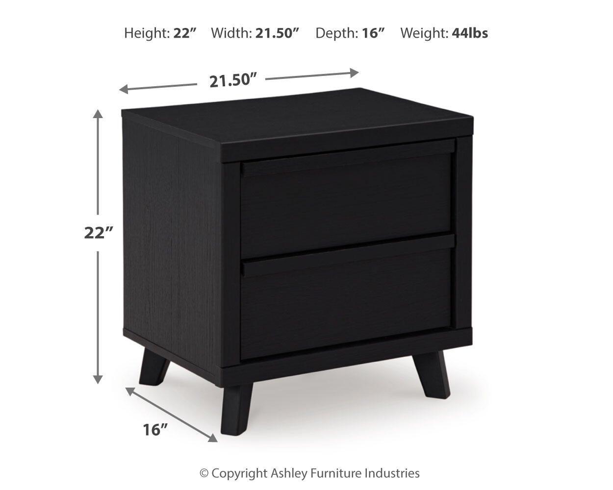 Danziar Queen Panel Headboard, Dresser, Mirror, Chest and Nightstand