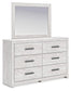 Cayboni Queen Panel Bed, Dresser, Mirror, Chest and Nightstand