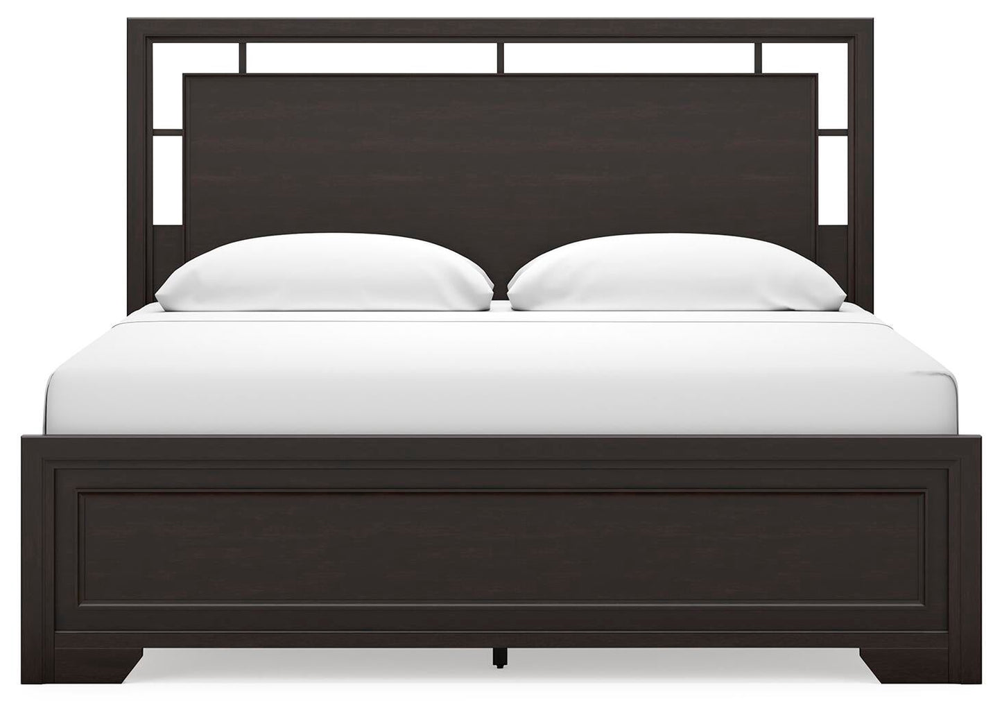 Covetown King Panel Bed, Dresser, Mirror, Chest and Nightstand