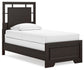 Covetown Twin Panel Bed, Dresser, Mirror, Chest and Nightstand