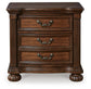 Lavinton King Poster Bed, Dresser, Mirror, Chest and Nightstand