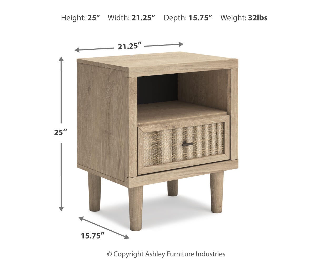 Cielden King Panel Bed with Mirrored Dresser, Chest and Nightstand