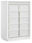 Chalanna Queen Upholstered Storage Bed, Dresser, Mirror, Chest and Nightstand
