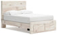 Lawroy Full Panel Storage Bed, Dresser, Mirror, Chest and Nightstand