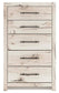 Lawroy Twin Panel Bed, Dresser, Mirror, Chest and Nightstand