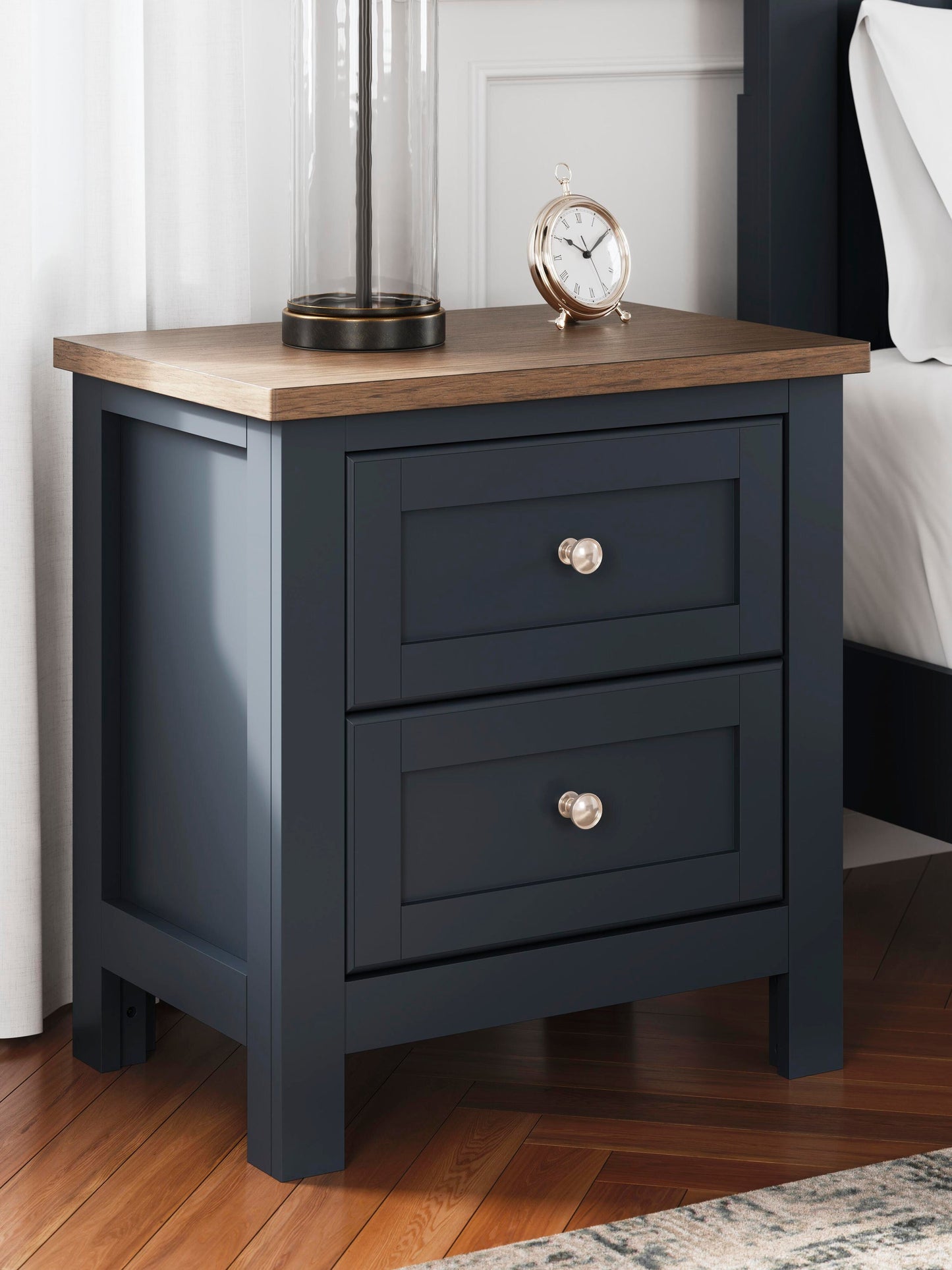 Landocken Full Panel Headboard, Dresser, Mirror and Nightstand