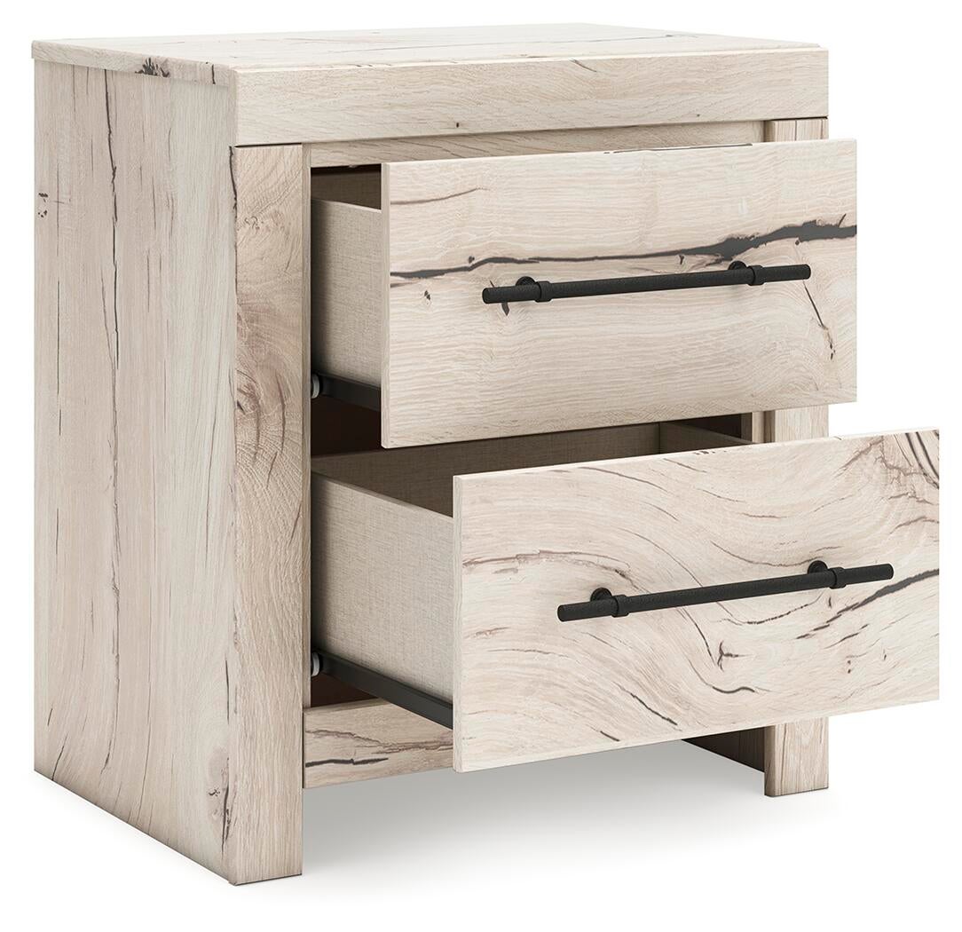 Lawroy Full Panel Headboard, Dresser, Mirror and Nightstand
