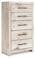 Lawroy Twin Panel Headboard, Dresser, Mirror, Chest and Nightstand