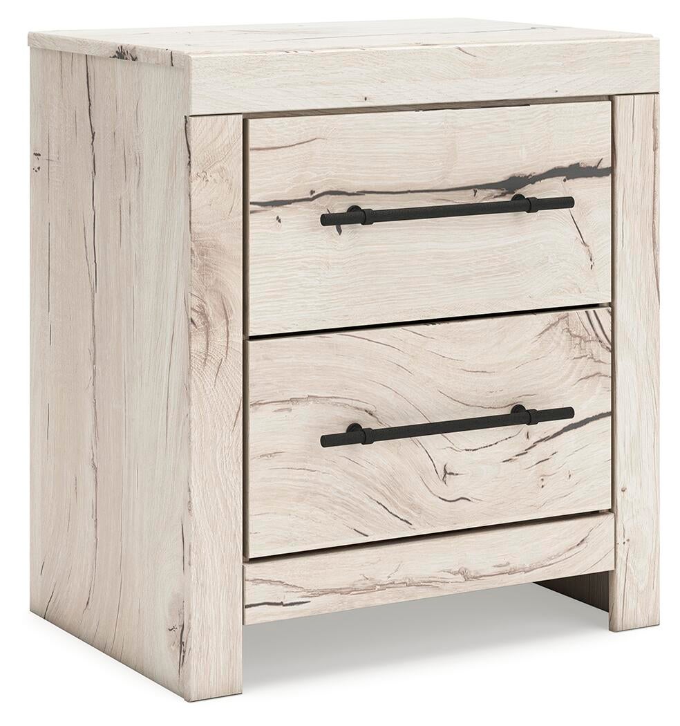 Lawroy Queen Panel Storage Bed, Dresser, Mirror, Chest and Nightstand
