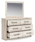 Lawroy Full Panel Bed, Dresser, Mirror, Chest and Nightstand