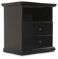Maribel Queen Panel Bed, Dresser, Mirror, Chest and Nightstand