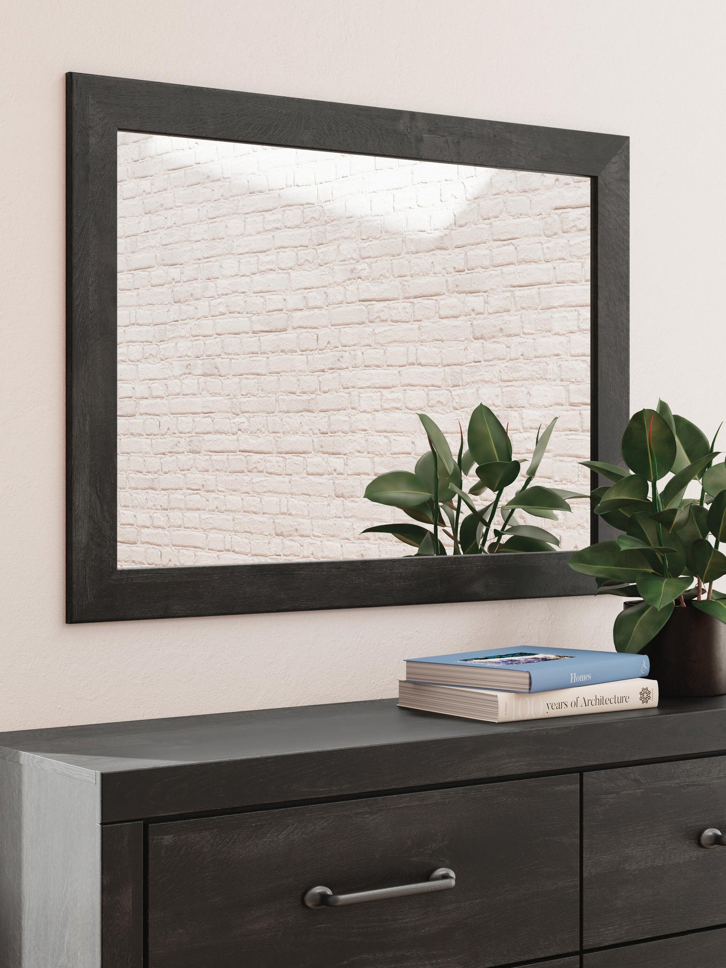 Delmorta Twin Panel Bed, Dresser, Mirror and Nightstand