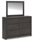 Parlayon Queen Panel Bed, Dresser, Mirror and Nightstand