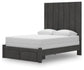 Parlayon Queen Panel Storage Bed, Dresser and Mirror