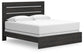 Delmorta King Panel Bed, Dresser, Mirror, Chest and Nightstand