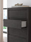 Parlayon Queen Panel Bed, Dresser, Mirror, Chest and Nightstand
