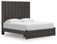 Parlayon King Panel Storage Bed, Dresser, Mirror and Nightstand