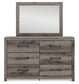 Urbanoore Queen Panel Bed, Dresser and Mirror