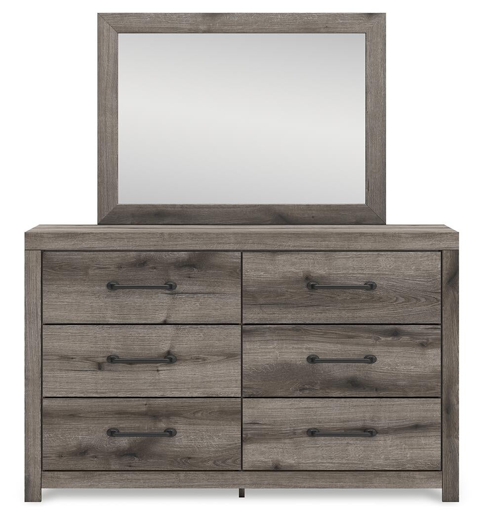 Urbanoore Twin Panel Bed, Dresser and Mirror