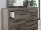 Urbanoore Twin Panel Bed, Dresser and Mirror