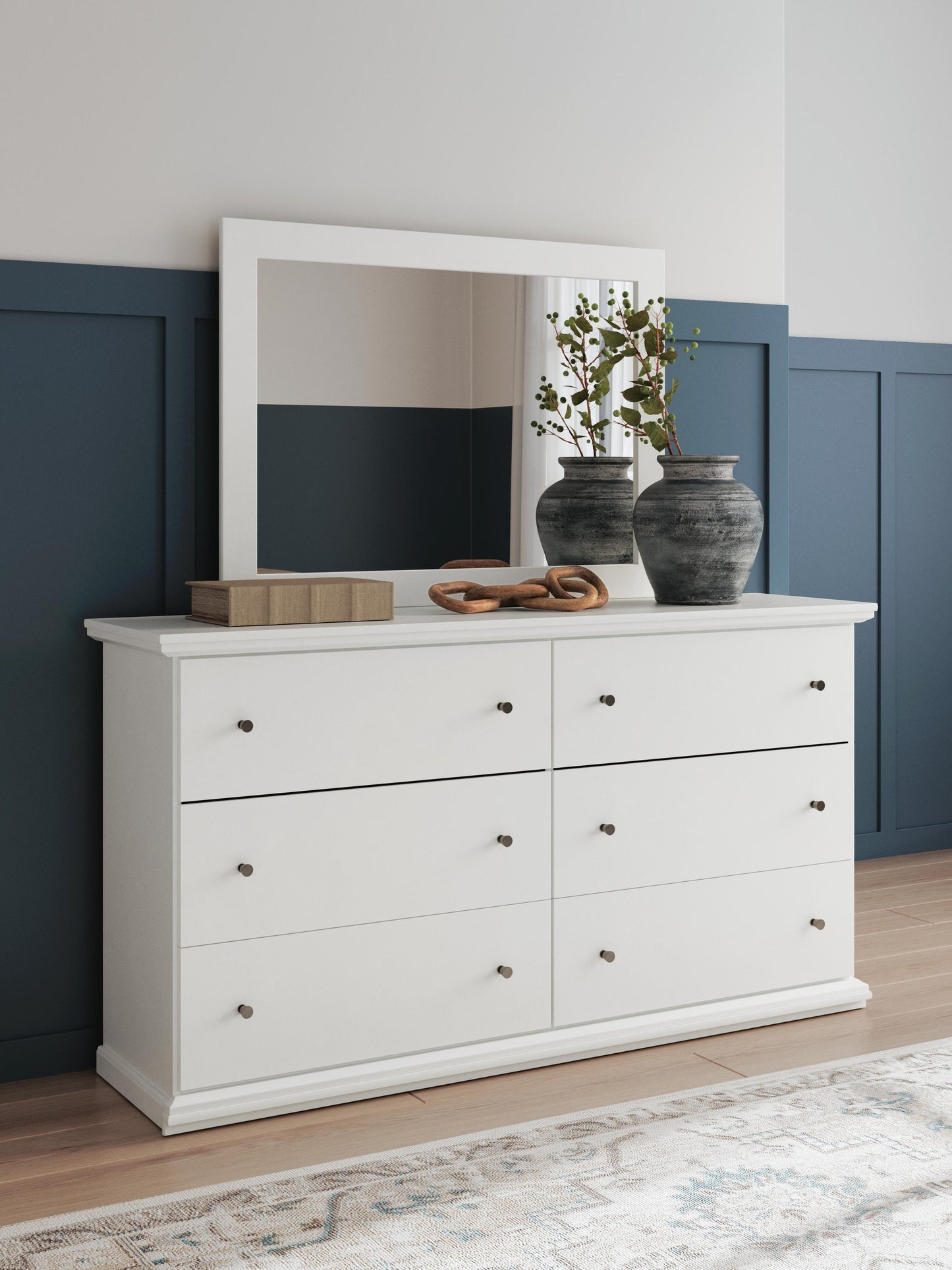 Bostwick Shoals Full Panel Bed, Dresser and Mirror