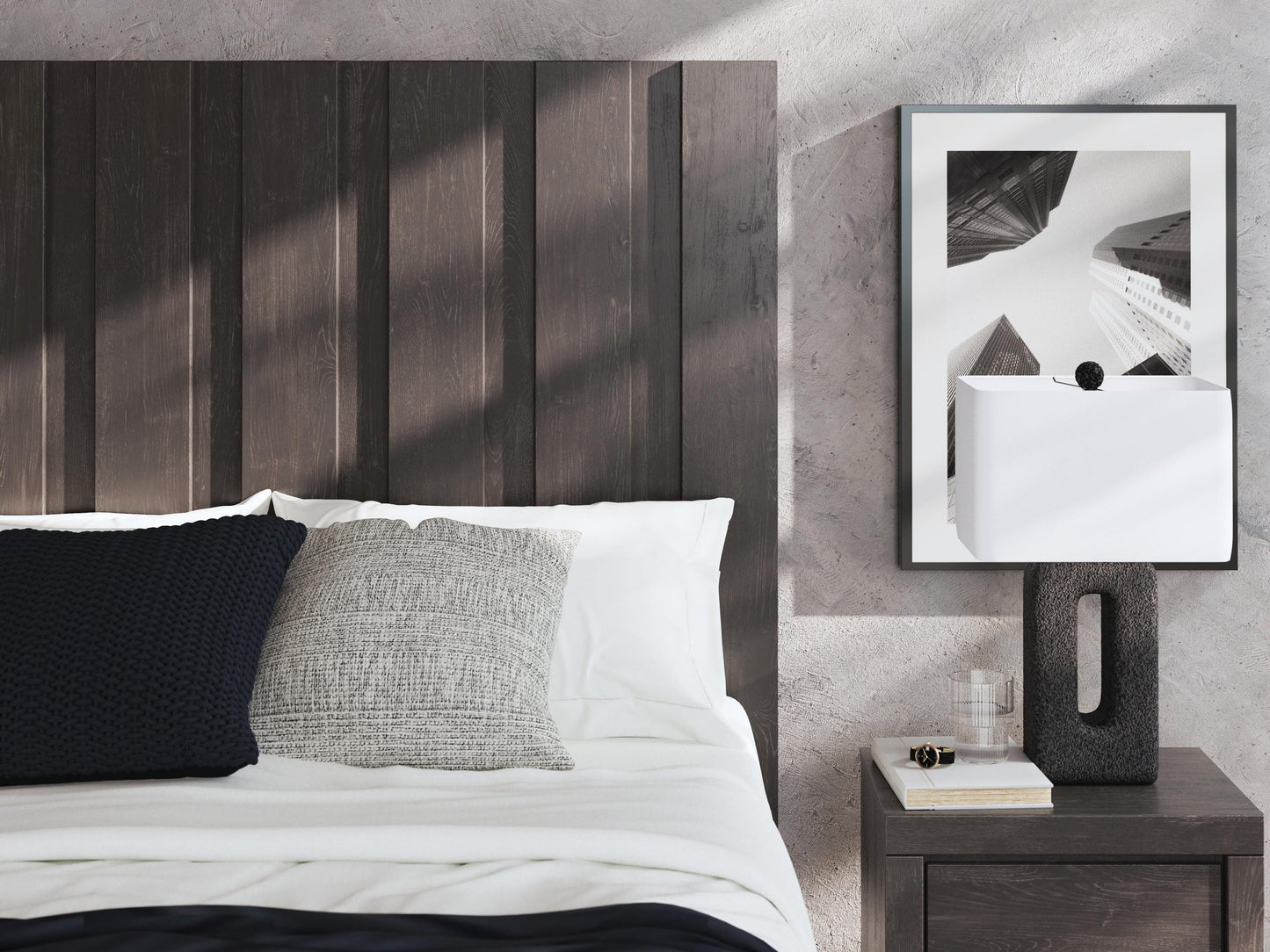 Parlayon Queen Panel Bed, Dresser and Mirror