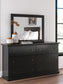 Maribel Twin Panel Bed, Dresser, Mirror and Nightstand