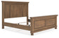 Vandenmore King Panel Bed with Mirrored Dresser and Nightstand