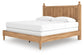 Galletyn King Panel Bed with Mirrored Dresser