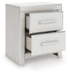 Birmonton King Upholstered Bed, Dresser, Mirror, Chest and Nightstand
