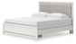 Birmonton King Upholstered Panel Bed, Dresser, Mirror and Nightstand