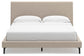 Cielden California King Upholstered Bed with Roll Slats, Dresser, Mirror, Chest and Nightstand