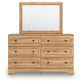 Galletyn King Panel Bed with Mirrored Dresser and Nightstand