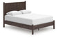 Cadmori Queen Panel Platform Bed, Dresser and Mirror