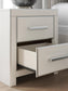Birmonton Queen Upholstered Panel Platform Storage Bed, Dresser, Mirror, Chest and Nightstand