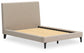 Cielden Full Upholstered Bed with Roll Slats, Dresser, Mirror and Nightstand