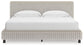 Birmonton King Upholstered Bed, Dresser and Mirror